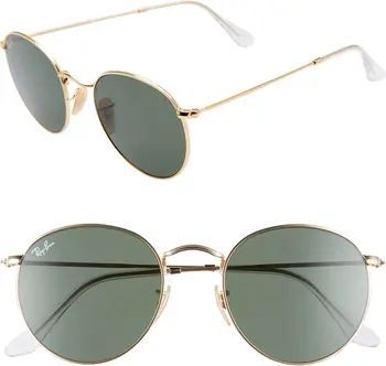 53mm Round Sunglasses | Nordstrom