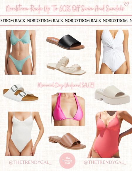 Nordstrom Rack up 60% off swim wear and sandals! 

#LTKSaleAlert #LTKBeauty #LTKStyleTip