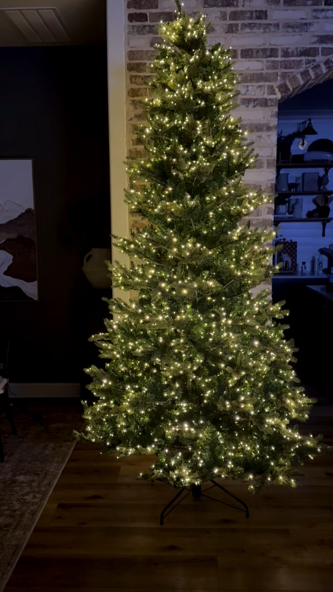 If you’re in the market for a new Christmas tree, this one just dropped and has lots of great features! 
It required minimal fluffing, has quick connect, 11 light settings including warm, colored, and twinkling. It also has a remote, 3 different sizes and under $430! I got the 9 foot option

#LTKSeasonal #LTKHome