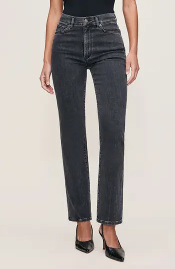 Halle Straight High Waist Instasculpt™ Jeans | Nordstrom