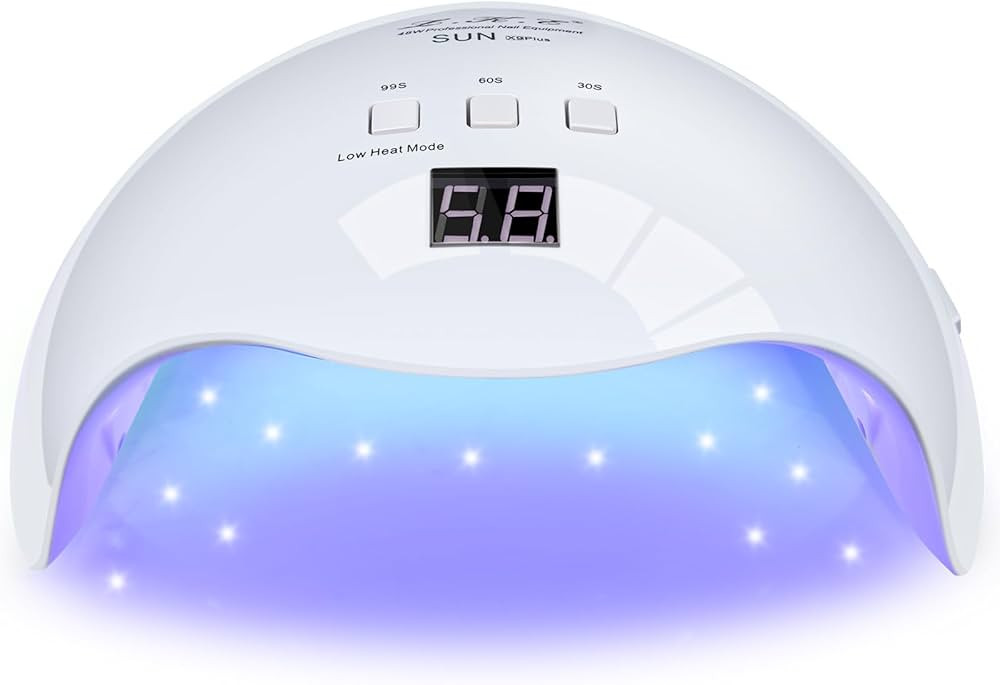 UV Nail Light, LKE Nail Dryer UV Light for Gel Nails with 3 Timers Professional UV LED Nail Lamp ... | Amazon (CA)