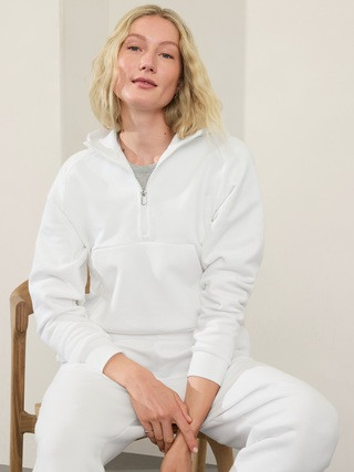 Easy Fleece 1/2 Zip Hoodie | Athleta