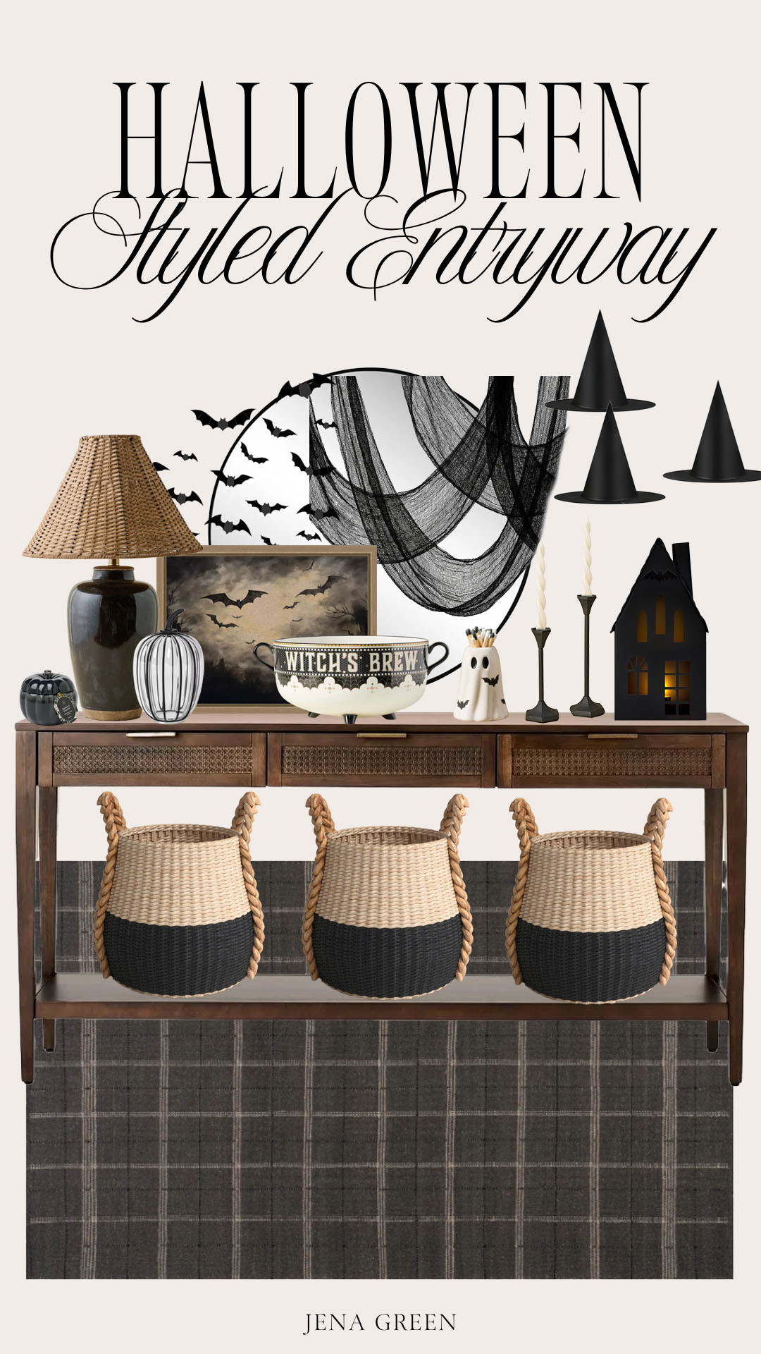 Halloween Styled Entryway | Halloween Decor | Halloween Home Decor

#LTKSeasonal #LTKHome