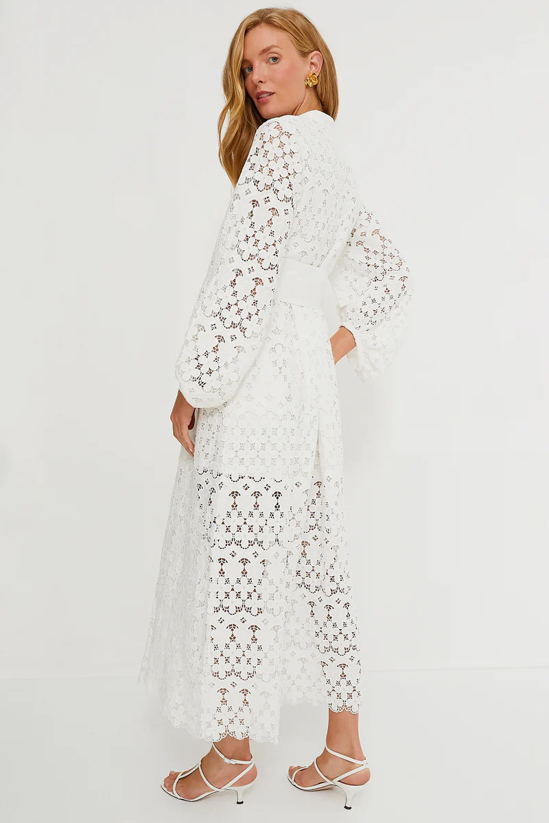 White Lace Calliope Dress | Tuckernuck (US)