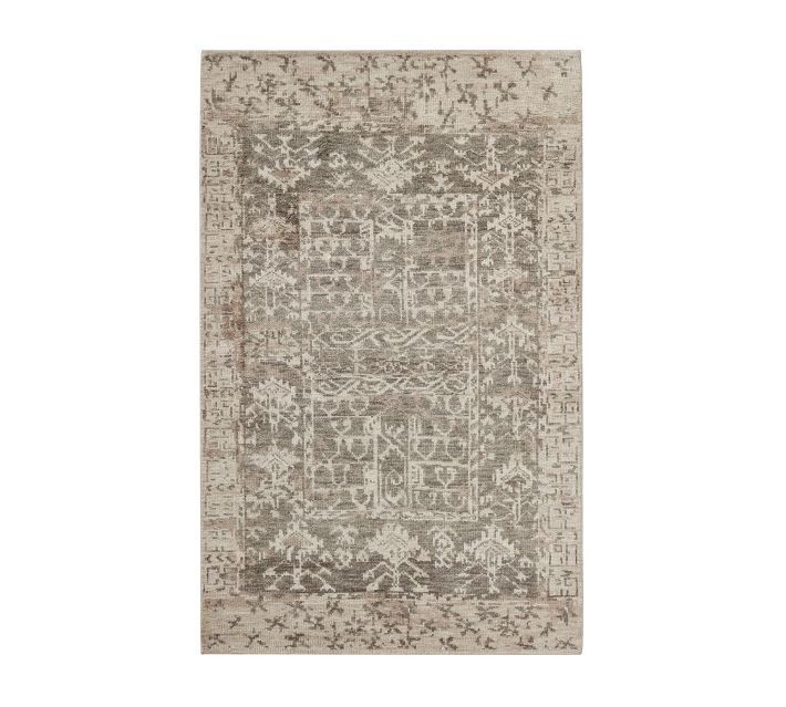 Rhea Hand-Knotted Rug | Pottery Barn (US)