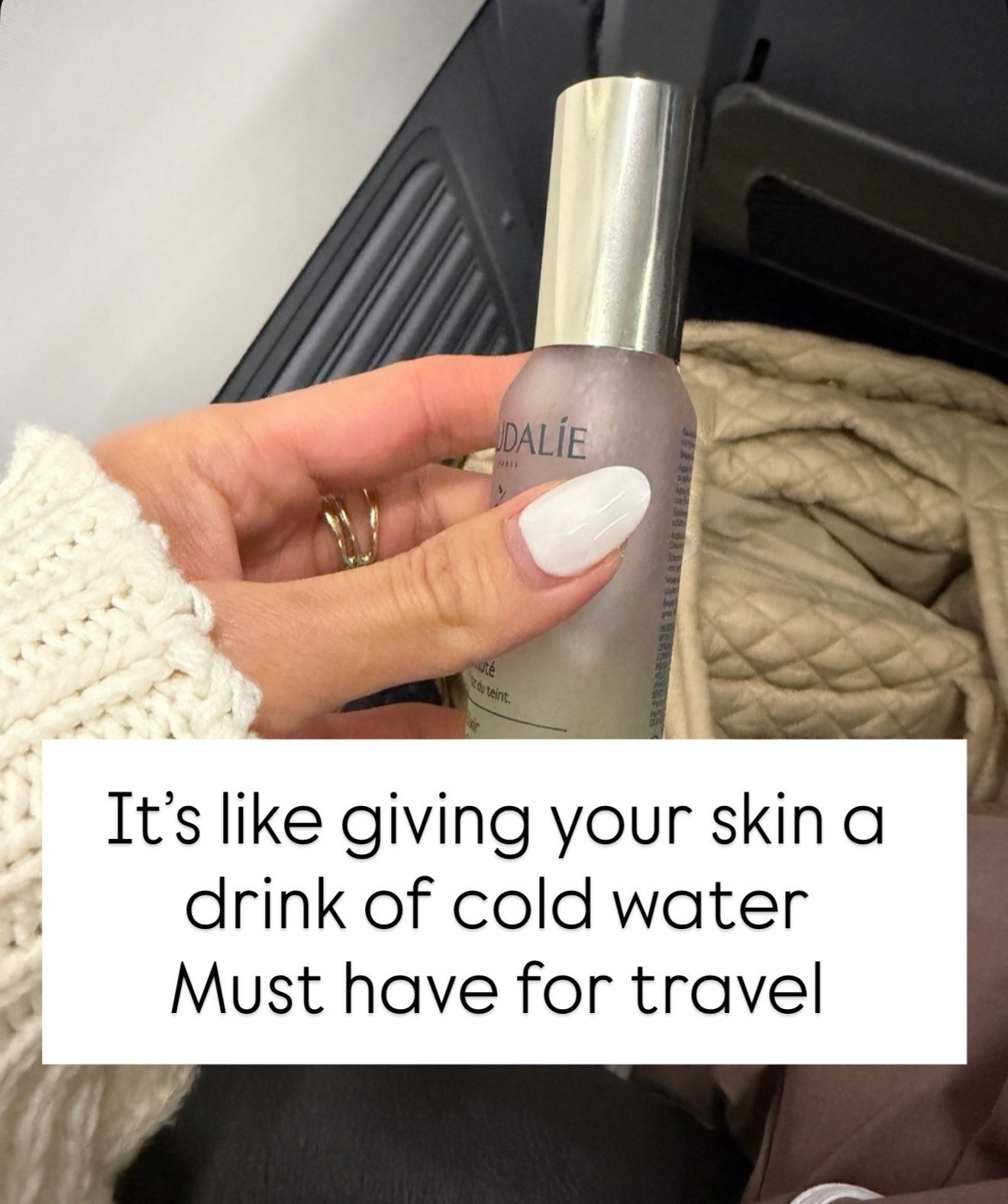 my in flight skin saver. instant refresh, makes my makeup look better, and keeps my skin from feeling dry on travel days

travel beauty, hydrating mist, skincare must have, dewy skin, airplane essentials, annabrstyle 

#LTKBeauty #LTKTravel #LTKOver40