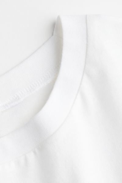 Boxy T-shirt - White - Ladies | H&M US | H&M (US + CA)