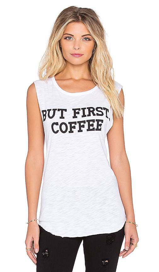 Coffee First Tank | Revolve Clothing