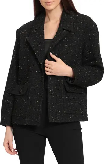 Avec Les Filles Oversized Retro Tweed Blazer | Nordstrom | Nordstrom