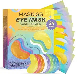 Maskiss Under Eye Patches Variety Pack (24 Pairs), Mothers Day Gifts for Mom, Eye Masks for Dark ... | Amazon (US)