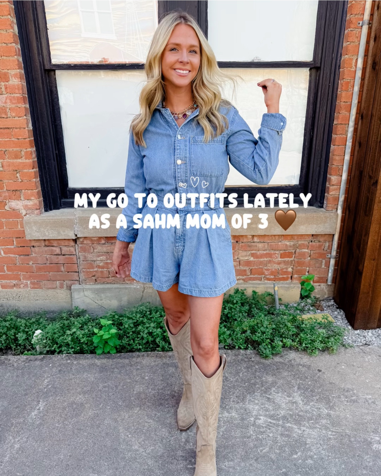 My go to outfits lately as a SAHM of 3 🤎

#LTKStyleTip