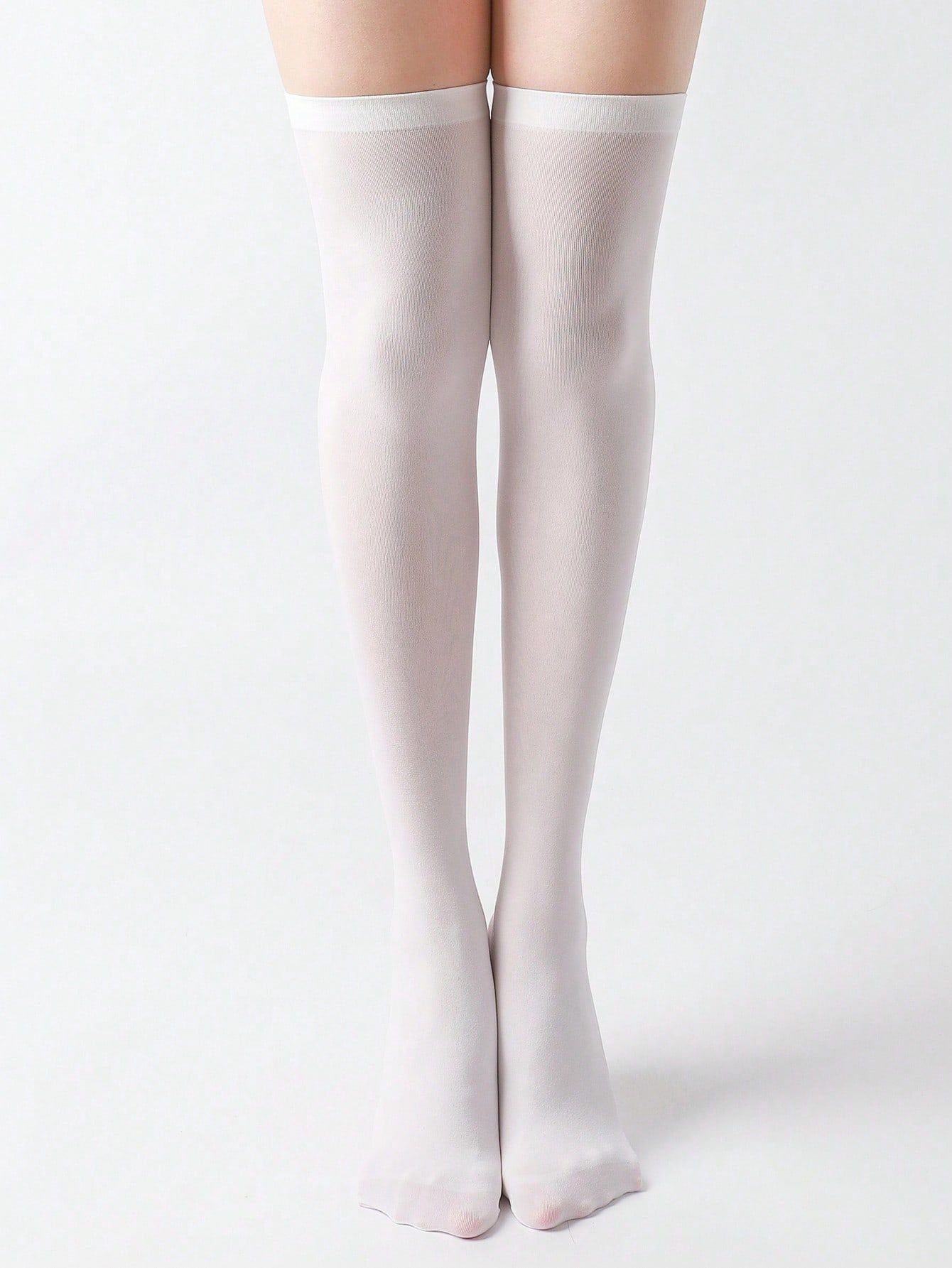 Minimalist Over The Knee Socks | SHEIN