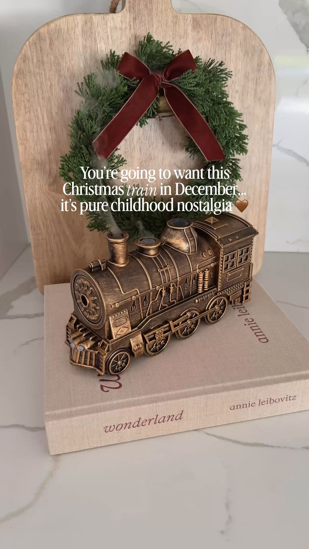 🚂 I know it’s August so don’t come for me BUT this train sold out so fast when I posted it last year that I needed to share that it was back now! 🤎

It’s the cutest most nostalgic little diffuser train and it lights up! Add water & mix in your fav essential oil for a little Christmas magic ✨

#christmasdecor #holidayhome #Itkholiday #holidayhome #christmas

#LTKSeasonal #LTKHome