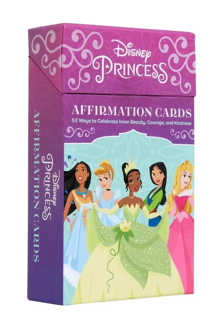 Disney Princess: Disney Princess Affirmation Cards : 52 Ways to Celebrate Inner Beauty, Courage, ... | Walmart (US)