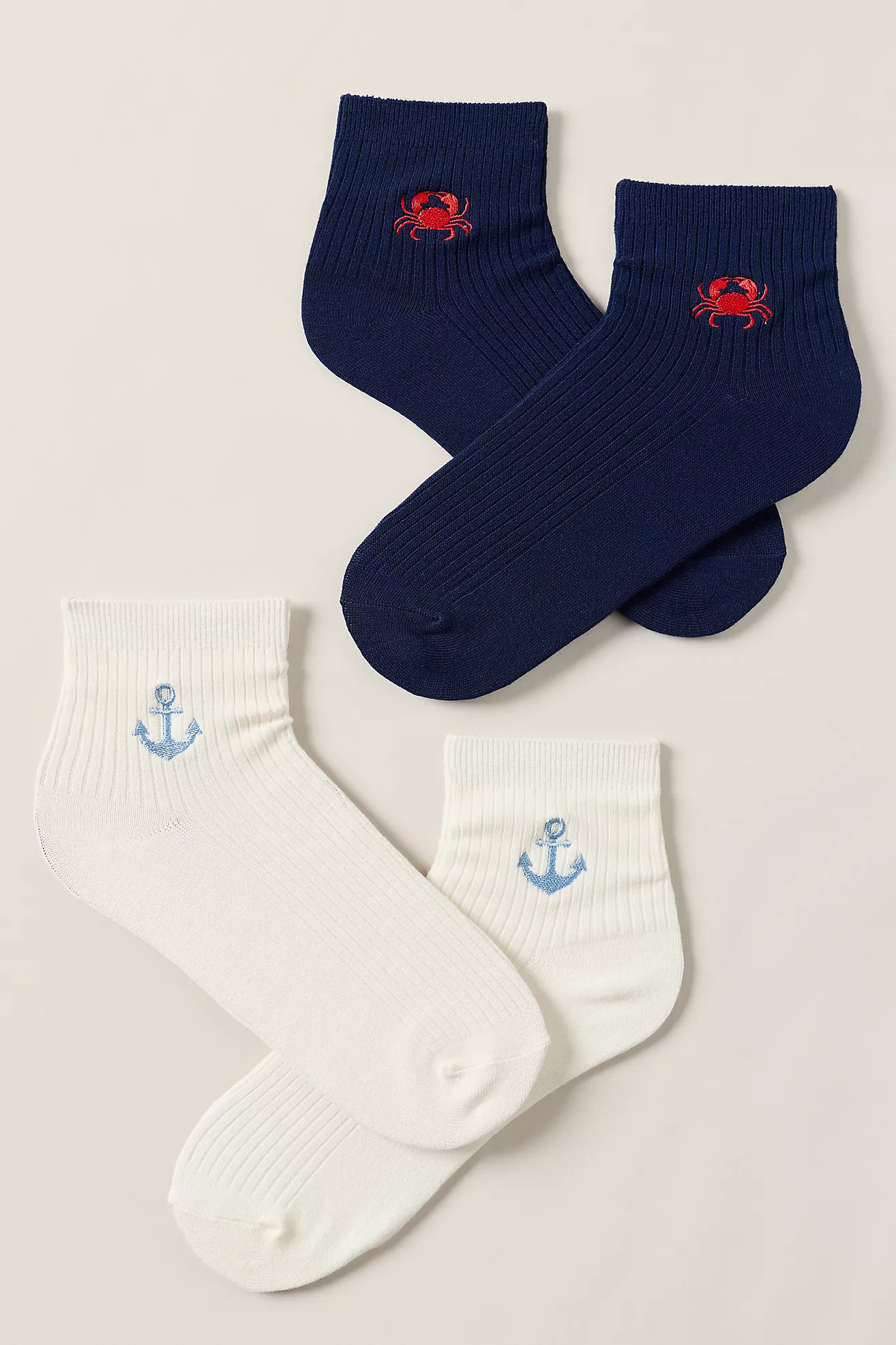 Trouser Icon Socks, Set of 2 | Anthropologie (US)