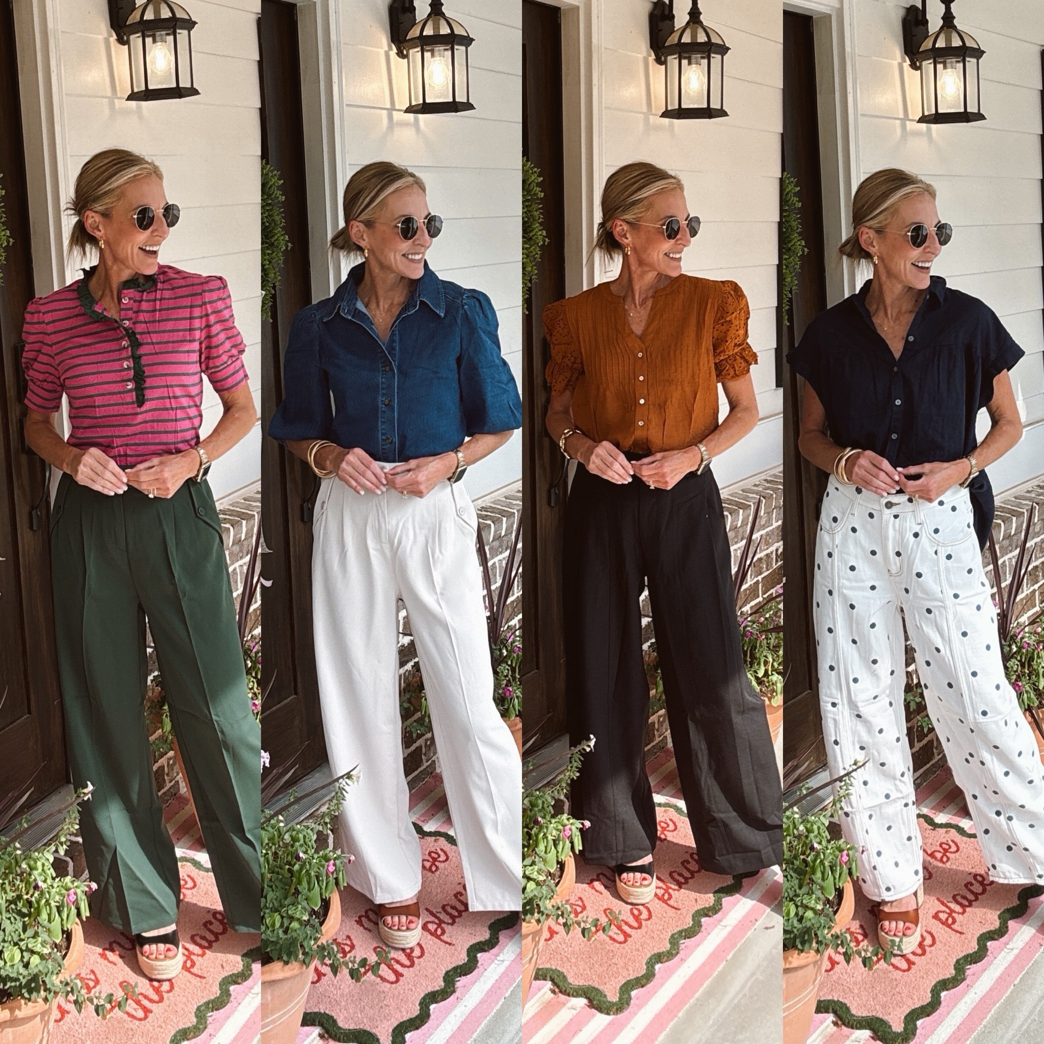The Amazon work trousers I keep reaching for. Lightweight, flowy, flattering, and under $30. The high elastic waistband makes them incredibly comfortable for all-day wear, and with nine gorgeous colors, they’re an easy staple for work, the classroom, or everyday style. I’m wearing a size small.



Amazon fashion, Amazon work pants, Amazon trousers, affordable workwear, teacher outfits, business casual, office style, work wardrobe, classroom outfits, lightweight pants, wide leg trousers, elastic waistband pants, fall work outfits, teacher style, budget fashion, Amazon finds, capsule wardrobe, everyday style, workwear essentials, casual office outfits, over 50 fashion, comfortable work clothes, affordable fashion, office outfit inspiration.