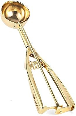 Cookie scoop set Trigger Metal Cookie Scoopers Ice Cream Scoops Cupcake 18/8 Stainless Steel Thic... | Amazon (US)