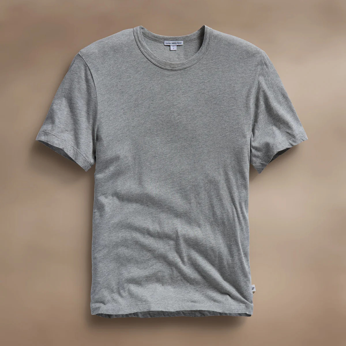 Short Sleeve Crew Neck - Heather Grey | James Perse Los Angeles | James Perse (US)