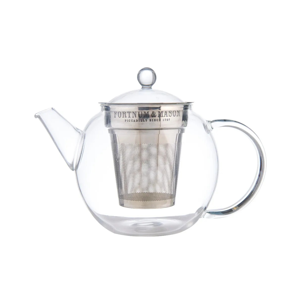 Fortnum's Classic Glass Teapot, 2 Cup | Fortnum & Mason