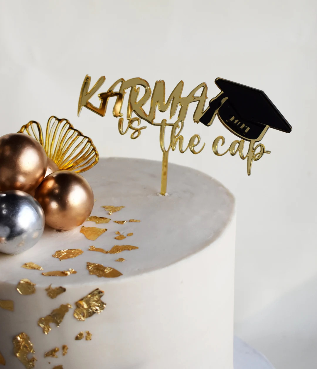 Swiftie Graduation Cake Topper, With Grad Cap, 2025, Taylor Swift Cake Topper, Karma is the Cap G... | Etsy (US)