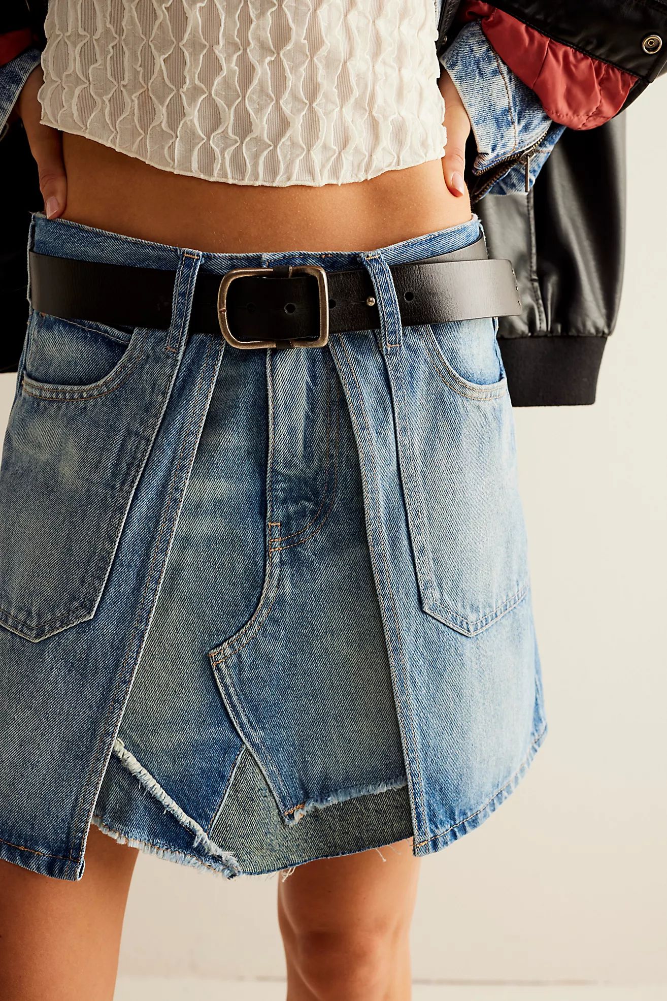 We The Free Bare With Me Denim Skirt | Free People (Global - UK&FR Excluded)