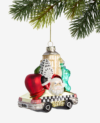 Holiday Lane New York City Icons Glass Ornament, Macy's Exclusive - Macy's | Macy's