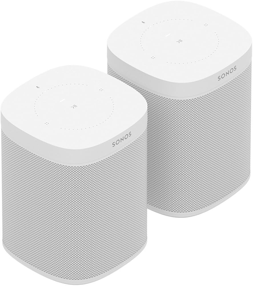 Sonos Two Room Set with All-New One - Smart Speaker with Alexa Voice Control Built-in. Compact Si... | Amazon (US)