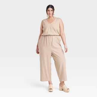 Women's Sleeveless Jumpsuit - Universal Thread™ | Target
