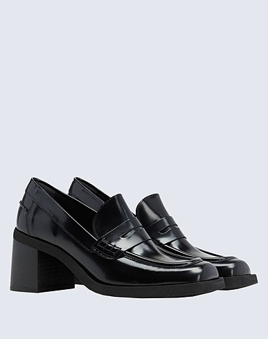POLISHED LEATHER PENNY LOAFER | YOOX (US)