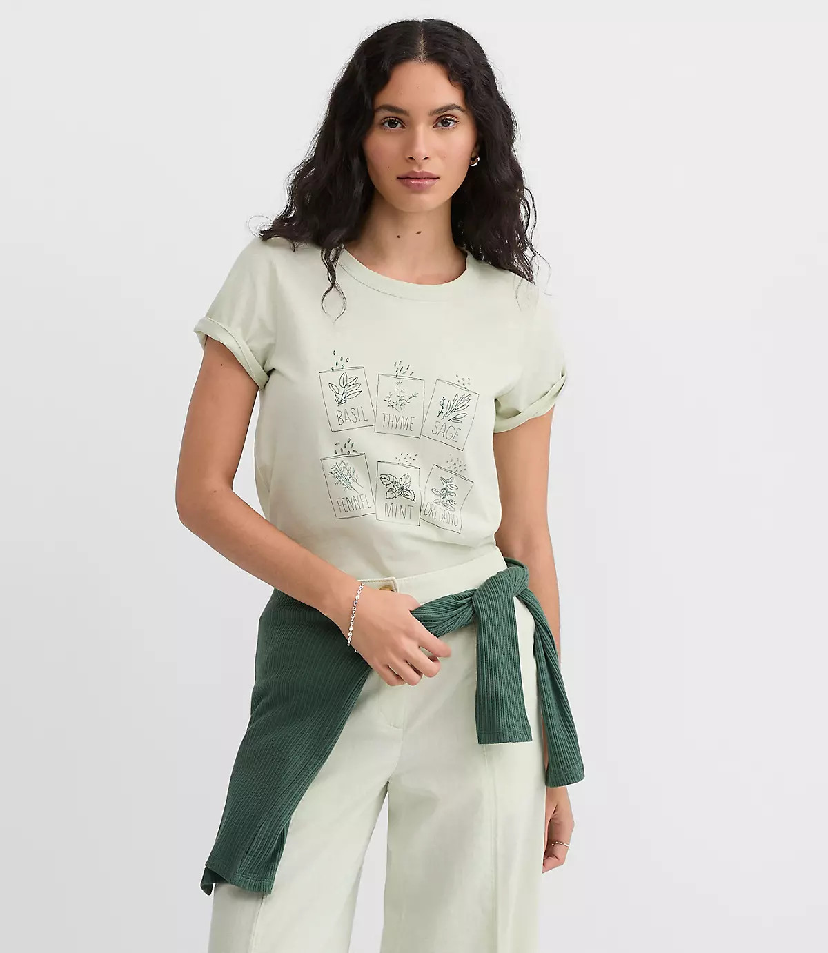 Herb Garden Everyday Crew Tee | LOFT