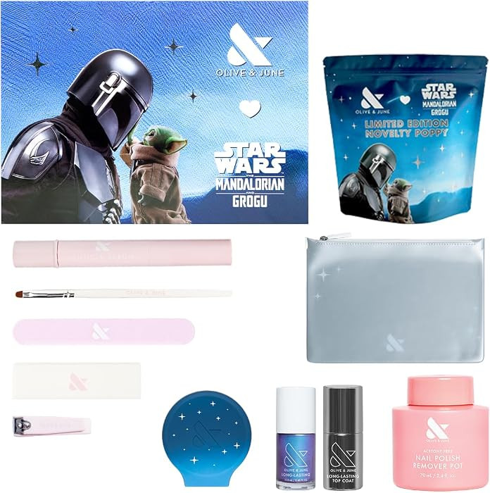 Olive & June Star Wars Long Lasting Mani System | Star Wars: The Mandalorian & Grogu | Includes N... | Amazon (US)