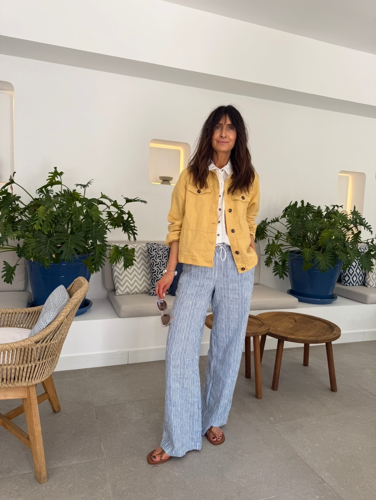 Wearing 8 long in trousers
10 in the shirt and jacket 

#LTKspring #LTKuk #LTKsummer