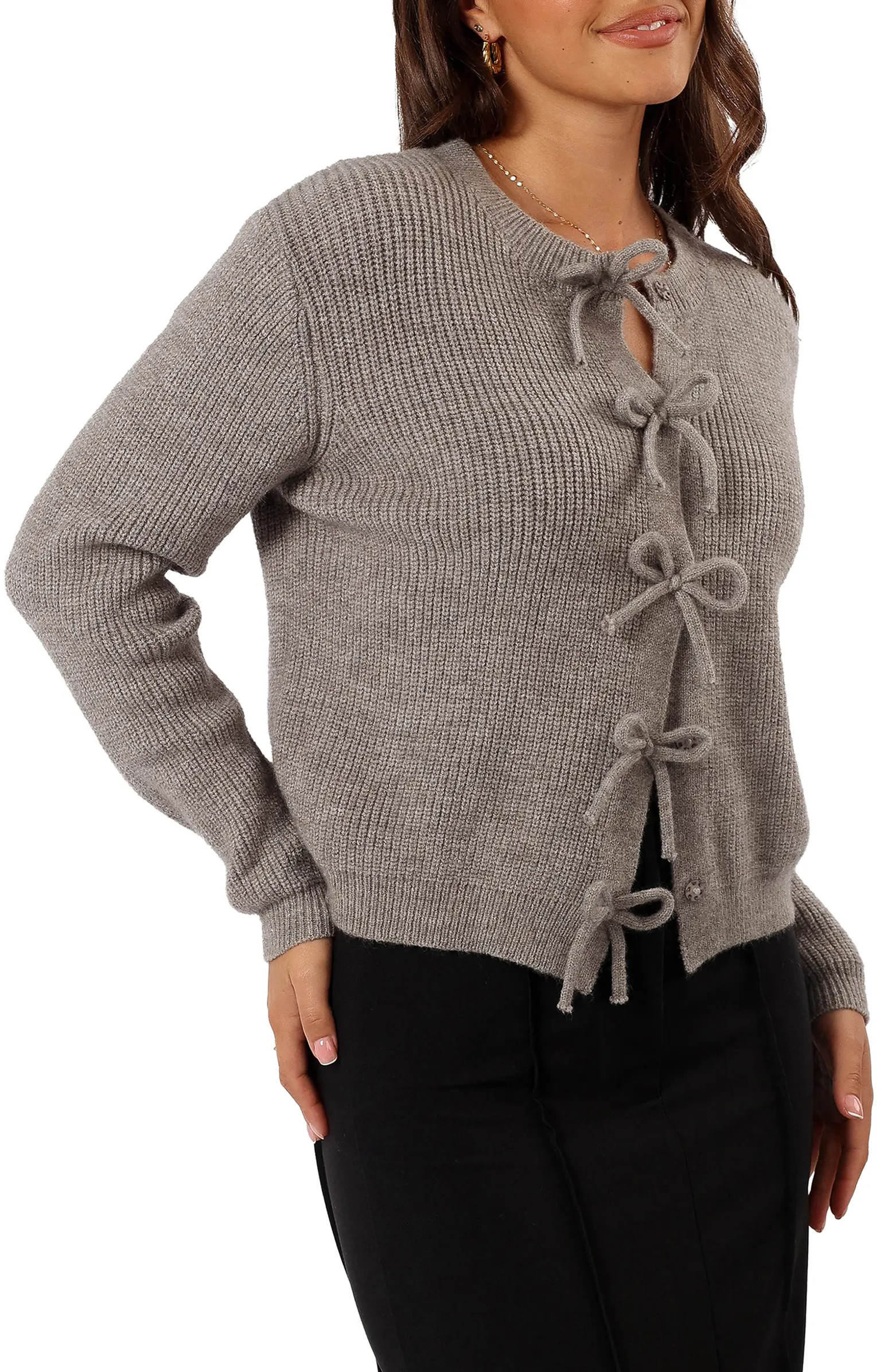 Wilde Bow Front Cardigan | Nordstrom