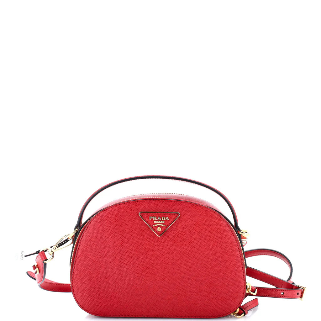 Odette Top Handle Bag Saffiano Leather Small | Rebag