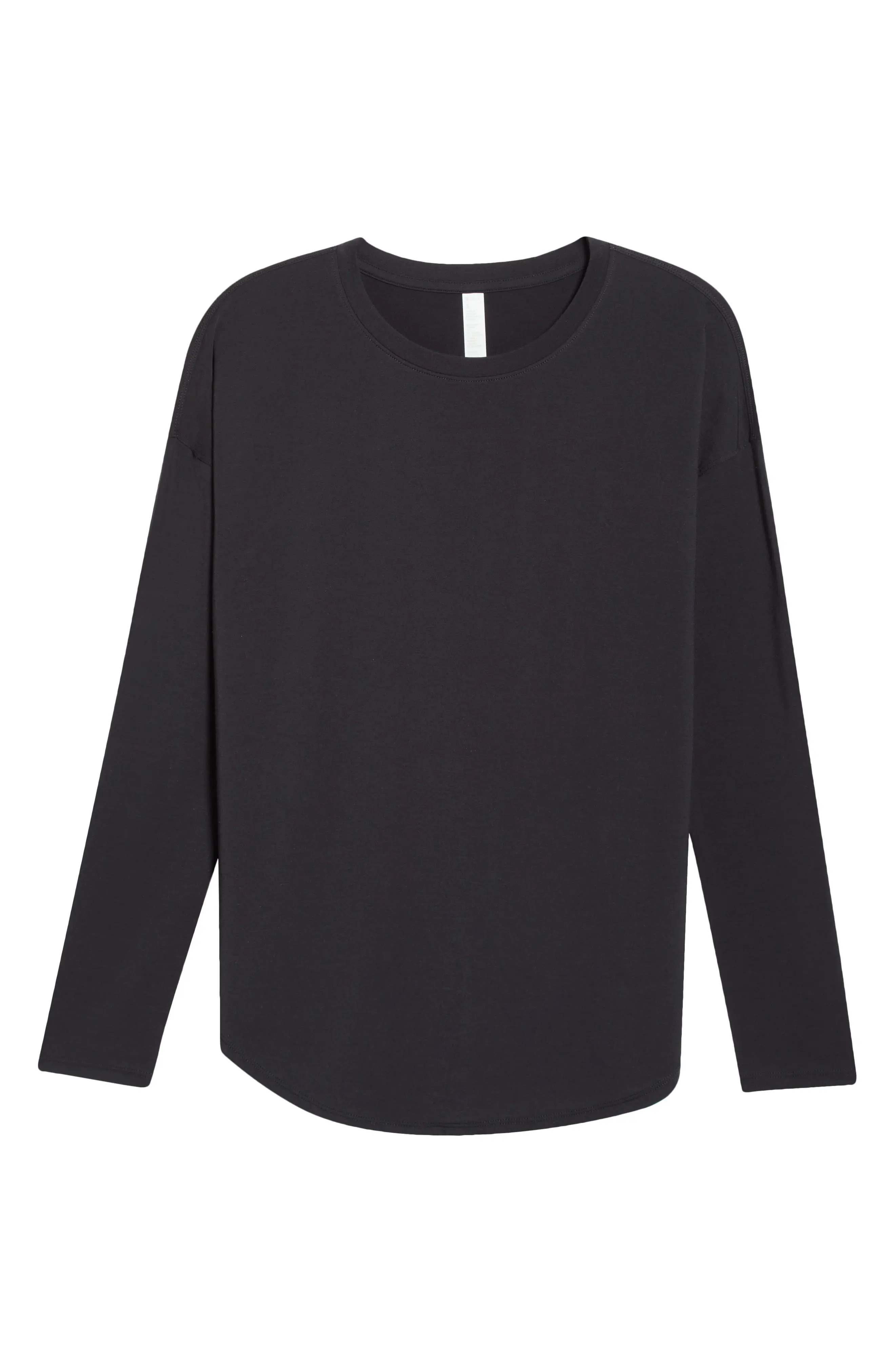 Zella Breathe Long Sleeve Performance T-Shirt in Purple Hush at Nordstrom, Size Small | Nordstrom