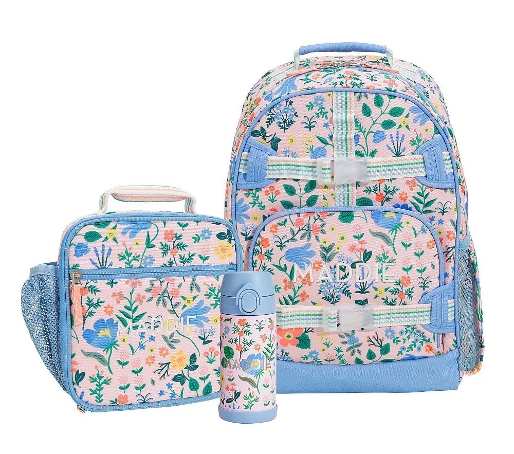 Mackenzie Rifle Paper Co. Bramble Fields Backpack &amp; Lunch Bundle, Set of 3 | Pottery Barn Kids