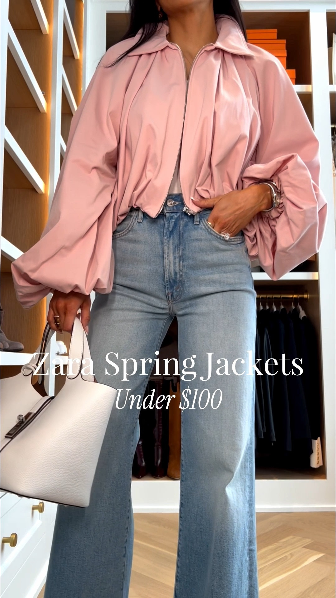 Spring outfit ideas featuring my latest @Zara finds for under 100 that are perfect for that in between weather. I love the cropped trench for a more polished elevated look and the pink bomber jacket for a fun pop of color. Both pair perfectly with my viral Mother jeans that are on sale right now. Also sharing a classic Zara bomber and denim jacket that you can throw over any outfit for an effortless layered look.

Zara cropped trench coat - size XS
Zara pink bomber jacket - size XS
Mother jeans - wearing a 23 runs TTS
Zara bomber jacket - size XS
Zara denim jacket - size XS

miamiamine spring outfit ideas Zara jackets layering outfits cropped trench coat bomber jacket denim jacket Mother jeans sale chic everyday style elevated casual look under 100



#LTKSeasonal #LTKootd #LTKmomlife