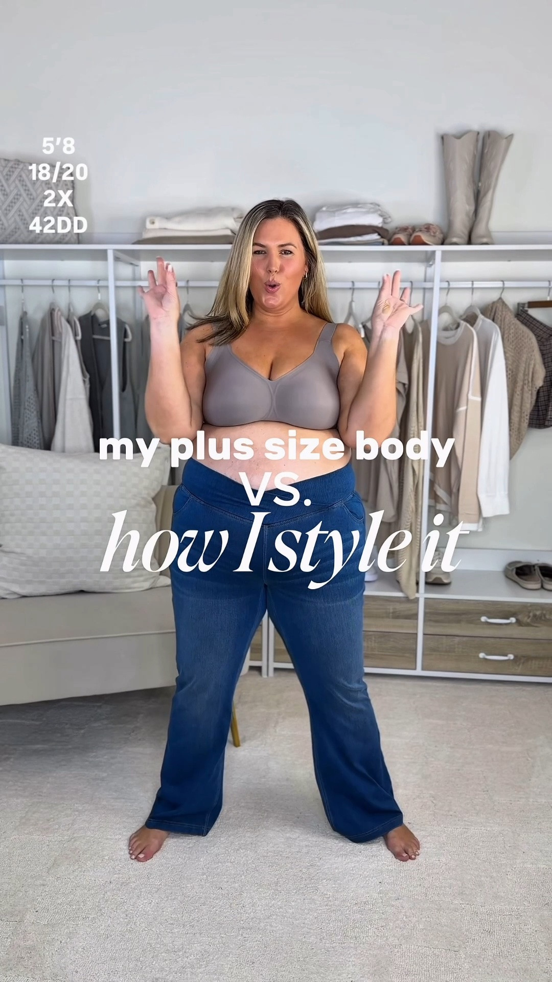 The orange top is a 4x so I sized up two, and cream jacket is 3x! Jeans are a XXL! Plus size, outfit inspo, apron belly, fall fashion, mom life

#LTKSeasonal #LTKPlusSize #LTKMidsize