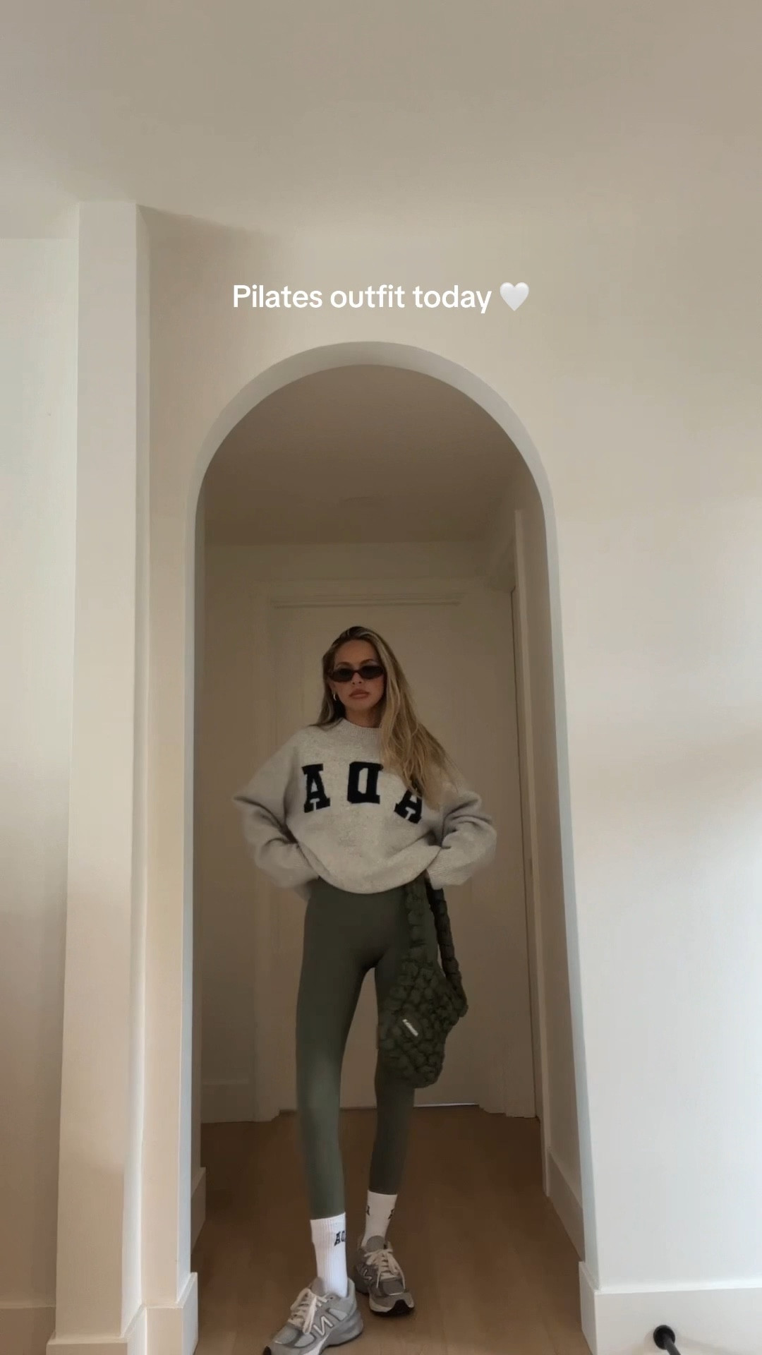 Fall Pilates outfit :) 

My adanola sizing: 
Xs in leggings & bras 
m in sweats 