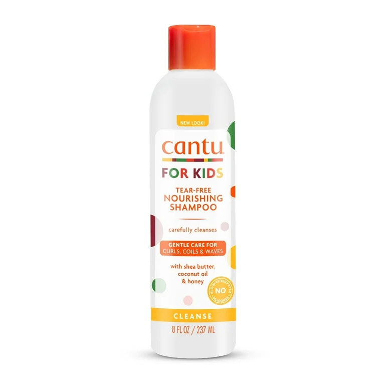 Cantu Care for Kids Gentle and Tear-Free Nourishing Shampoo, 8 oz | Walmart (US)