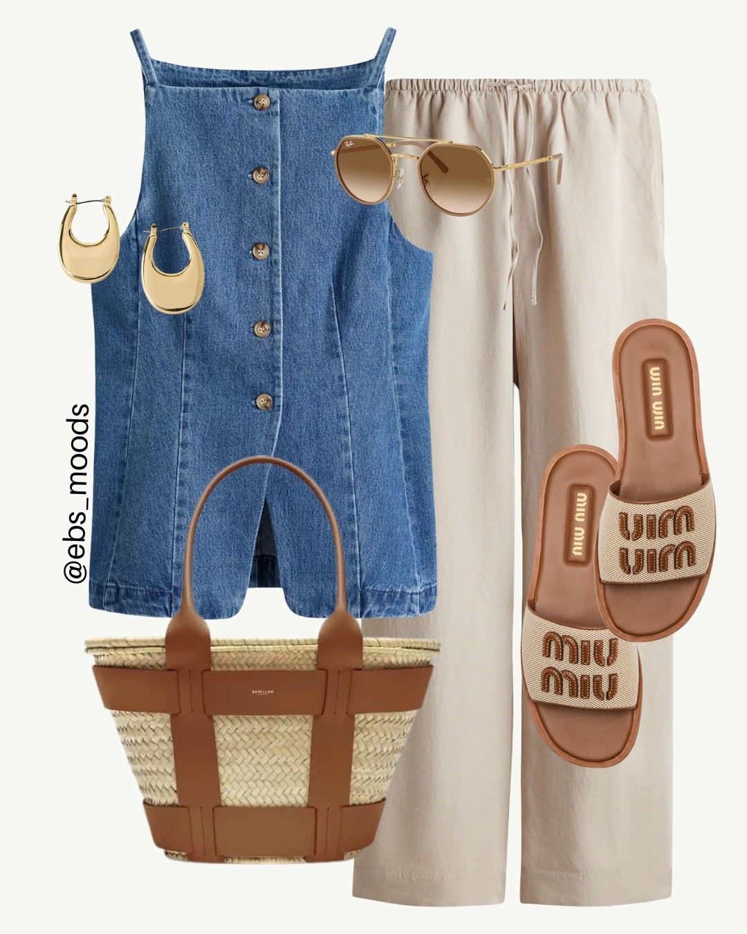 H&M linen pants and waistcoat  for an easy daytime look ❤️

#LTKOver40 #LTKSeasonal #LTKFindsUnder50