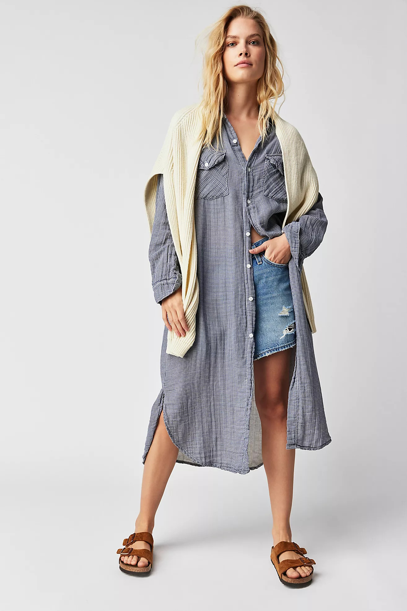 CP Shades Double Cloth Maxi Top | Free People (Global - UK&FR Excluded)