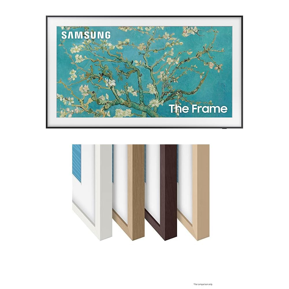 SAMSUNG The Frame 55” TV with White Bezel | Amazon (US)