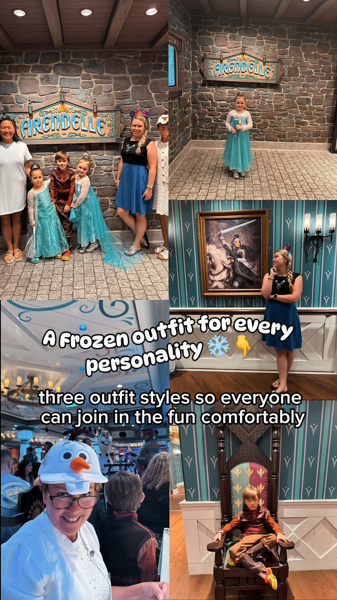 Frozen night outfit ideas for the whole family ❄️

✔ Elsa + Kristoff costumes
✔ Anna Disneybound
✔ Easy Olaf + dress + ears option

Everything is linked so you can recreate the look ✨

#LTKmomlife #LTKTravel #LTKootd