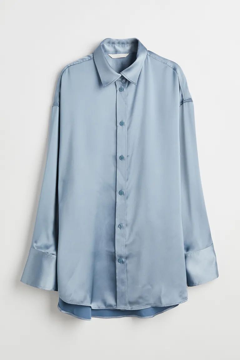 Oversize-Bluse | H&M (DE, AT, CH, NL, FI)