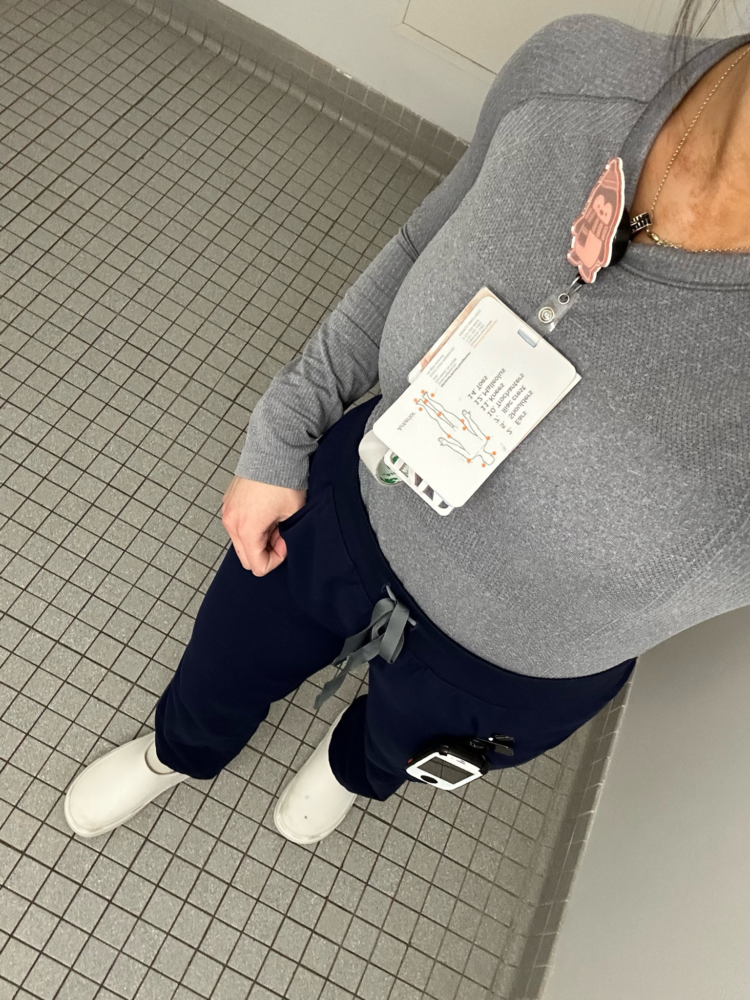 Night shift nurse scrubs #nurse #scrubs 

#LTKActive #LTKdayinmylife #LTKootd