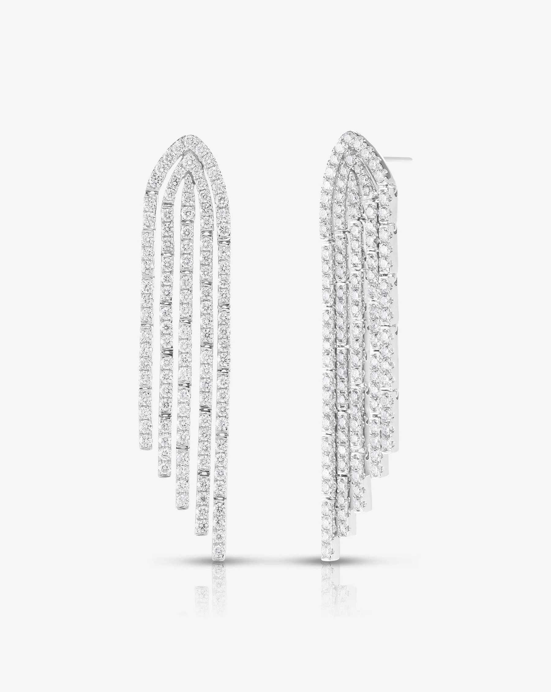Pavé Waterfall Earrings | Ring Concierge