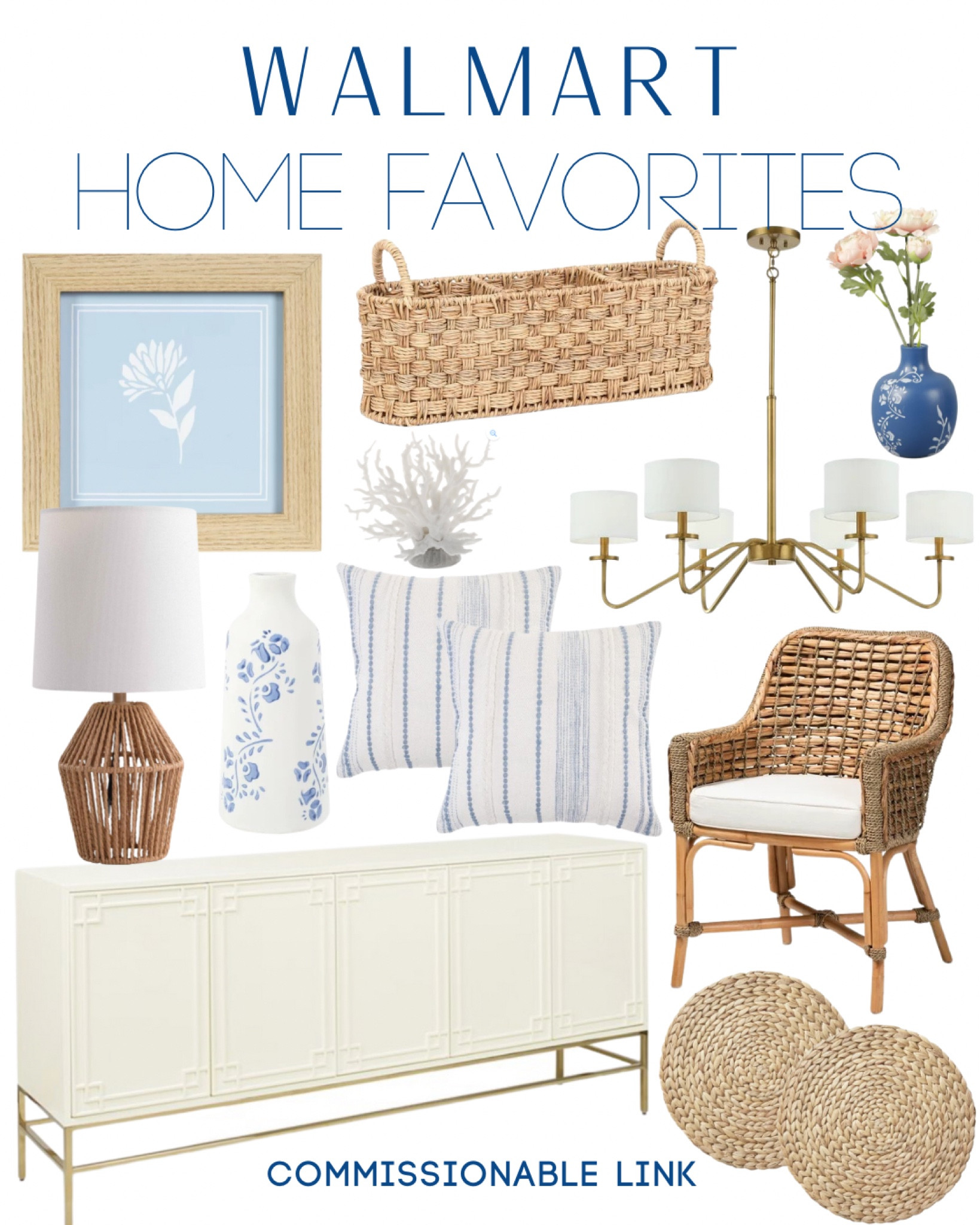 Coastal favorites from Walmart! 

#LTKhome #LTKunder100 #LTKsalealert