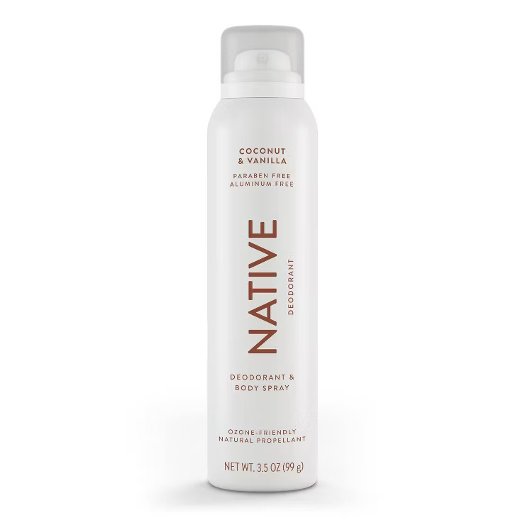 Native Coconut & Vanilla Deodorant Spray - 3.5oz | Target
