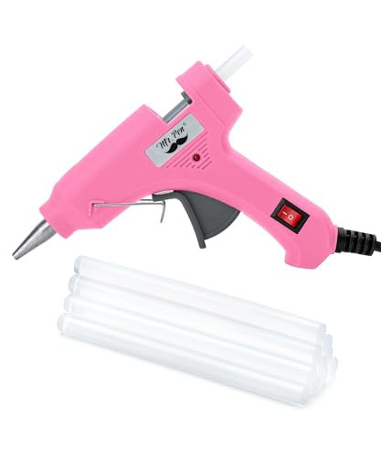Mr. Pen- Hot Glue Gun Kit, 20W, Pink and Gray, Glue Gun with 10 Glue Sticks, Glue Gun and Sticks Set, Mini Glue Gun, Mini Hot Glue Gun Mini, Craft Glue Guns, Glue Sticks for Glue Gun Sticks | Amazon (US)
